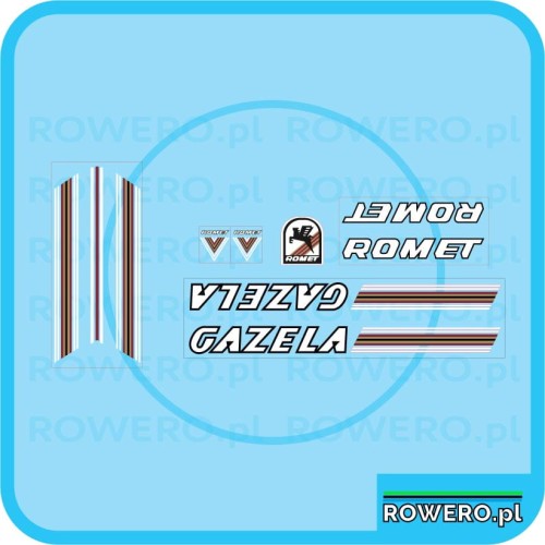 Naklejka Romet Gazela