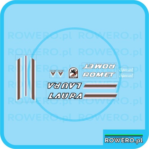 Naklejka Romet Laura