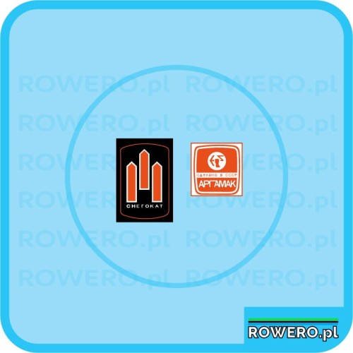 Naklejka nartosanki Wostok ZSRR