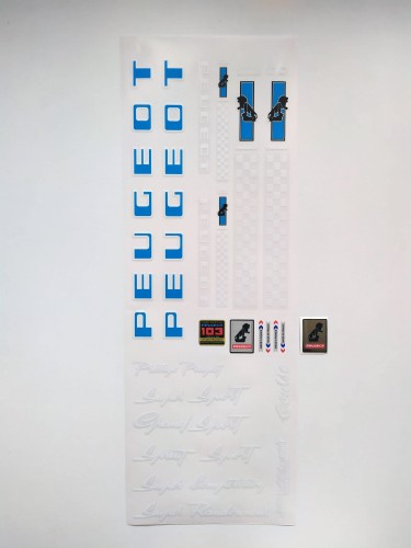 Naklejki Peugeot set 766