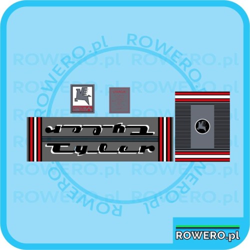 Naklejka ROMET TYLER