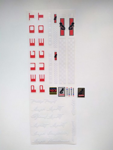 Naklejki Peugeot set 760