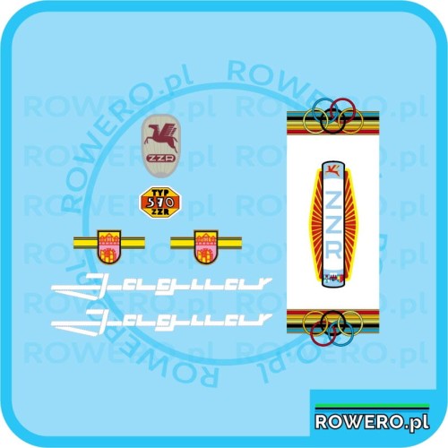 Romet Jaguar lata 60 rozmiar 570 naklejka