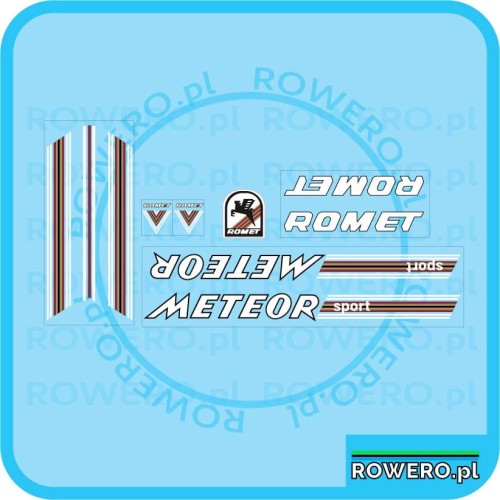 Naklejki Romet Meteor Sport