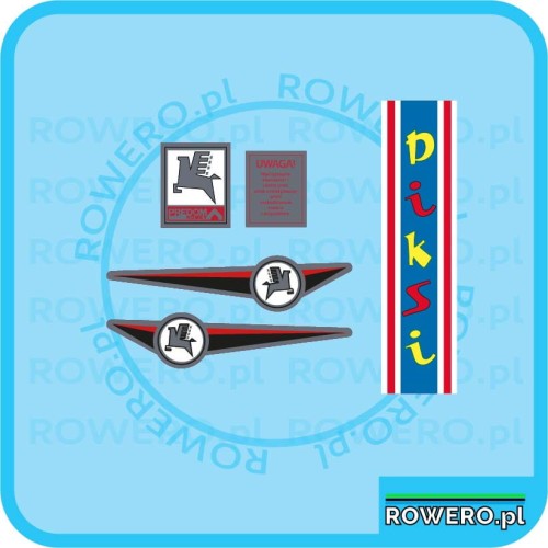 Naklejki Romet Piksi