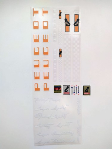 Naklejki Peugeot set 667