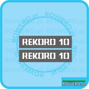 Naklejka ROMET REKORD 10 szablon do malowania