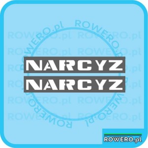 Naklejka ROMET NARCYZ szablon do malowania