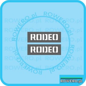 Naklejki na rower ROMET RODEO szablon do malowania