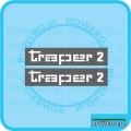Naklejki na rower ROMET TRAPER 2 szablon do malowania