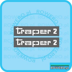 Naklejki na rower ROMET TRAPER 2 szablon do malowania
