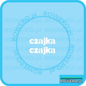 Naklejki na rower ROMET CZAJKA naklejka napis
