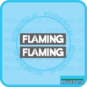 Naklejki na rower ROMET FLAMING szablon do malowania