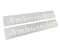 naklejki na rower romet ambasador