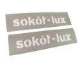 Naklejki na rower ROMET SOKÓŁ LUX szablon do malowania