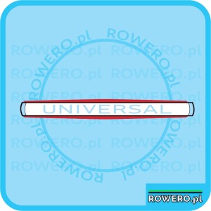 Naklejka ROMET UNIVERSAL wersja eksportowa na osłonę łańcucha