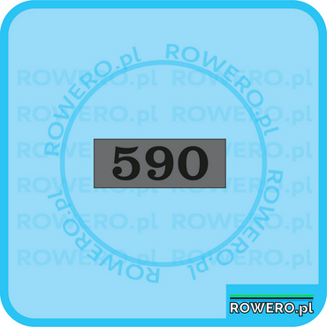 Naklejka Romet Sport Super Special rozmiar 590