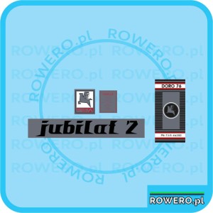 Naklejka ROMET JUBILAT 2