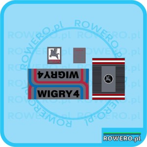 Naklejka ROMET WIGRY 4