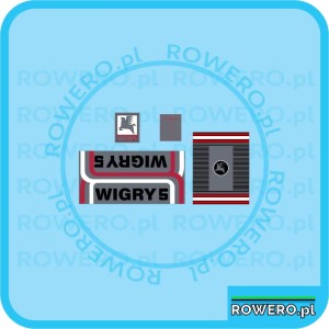 Naklejka ROMET WIGRY 5