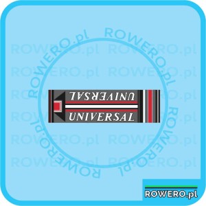 Naklejka ROMET UNIVERSAL na rurę skośną 2
