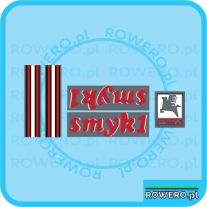 Naklejka ROMET SMYK 1