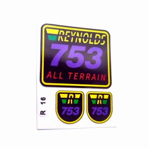 Naklejka Reynolds 753 All Terrain naklejki rowerowe R16