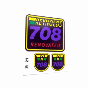 Naklejki Reynolds 708 Renovated naklejki rowerowe R21