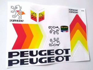 Naklejki Peugeot na rower Peugeot set 401