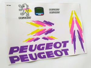 Naklejki Peugeot na rower Peugeot set 408
