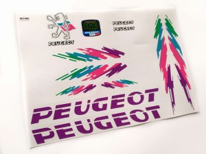 Naklejki Peugeot na rower Peugeot set 409