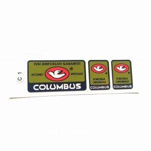 Naklejki Columbus Acciao Speciale rower C1