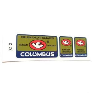 Naklejki Columbus Acciao Speciale rower C2