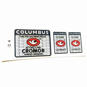 Naklejki Columbus Cromor Doppio Spessore rower C4