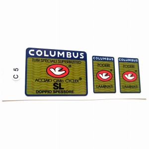 Naklejka Columbus SL Doppio Spessore rower C5