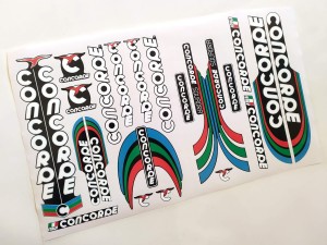 Naklejki Concorde naklejki na rower CONCORDE 