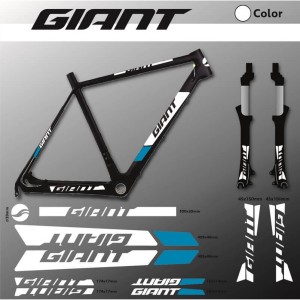 Naklejki Giant -  naklejki na rower Giant -set 550