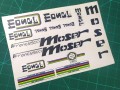 Moser naklejki Moser naklejka na rower