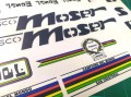 Moser naklejki Moser naklejka na rower