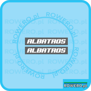 Naklejki szablon do malowania napisu ROMET ALBATROS