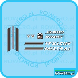 Naklejka ROMET MISTRAL