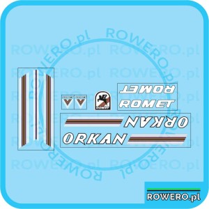 Naklejka ROMET ORKAN
