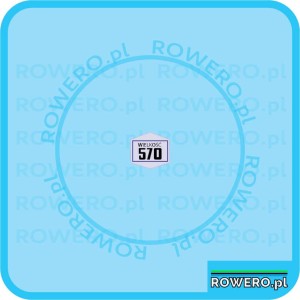 Naklejka ROMET Uniwersalna 570