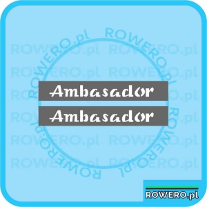 Naklejka ROMET AMBASADOR szablon do malowania