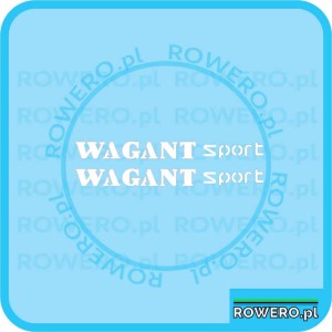 Naklejka ROMET WAGANT SPORT napis