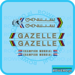 Naklejka GAZELLE Set 1