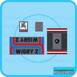 Naklejka ROMET WIGRY 2