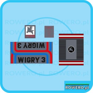 Naklejka ROMET WIGRY 3