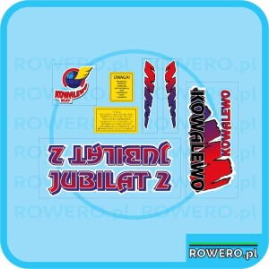 Naklejka ROMET JUBILAT 2 KOWALEWO