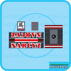 Naklejka ROMET NARCYZ
